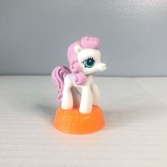 my little pony rose 2007 mcdonalds happy meal hasbro orange pink white mlp - Picture 3 of 7